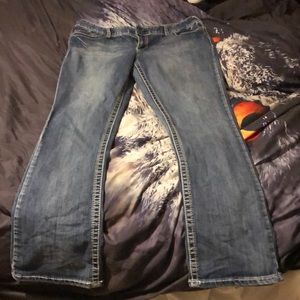 Womens blue jeans size 13/14 regular